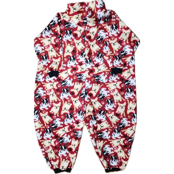 Plus Size Frenchie Pup Onesie - Image 2